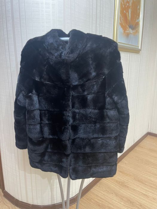 Норка автоледи черный брилиант