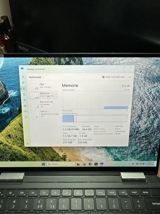 Laptop dell xps 13 9310 32 GB RAM 1tb ssd intel I7 gen 11th
