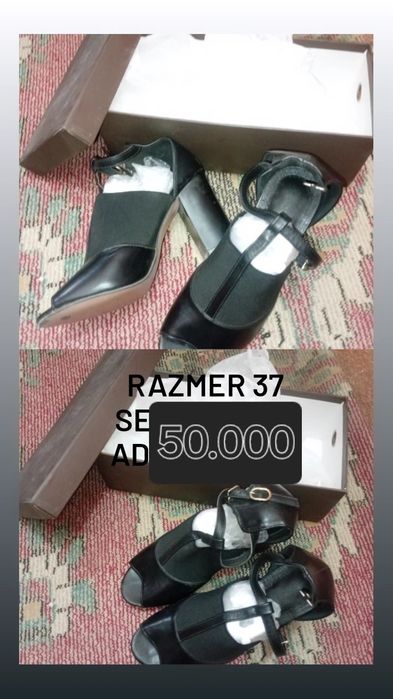 Ayaq kiyimler satiladi