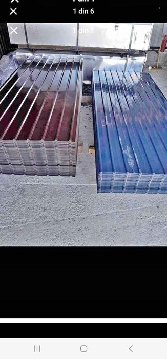 Vand Tabla Cutata Zincata Și Colorata Diferite Grosimi