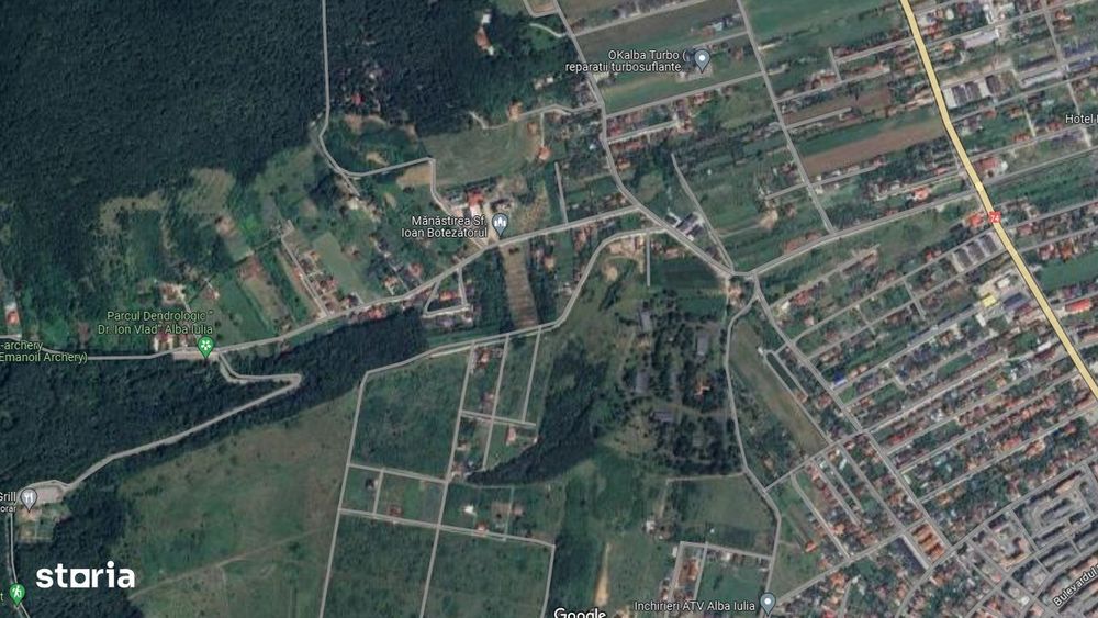 Teren intravilan la asfalt