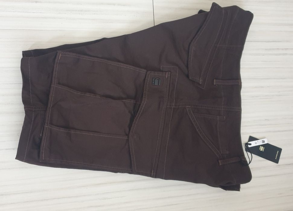 G - Star Rovic 3D Cargo 1/2 Short Cotton Mens Size 32 НОВО! ОРИГИНАЛ! Мъжки Къси Панталони!