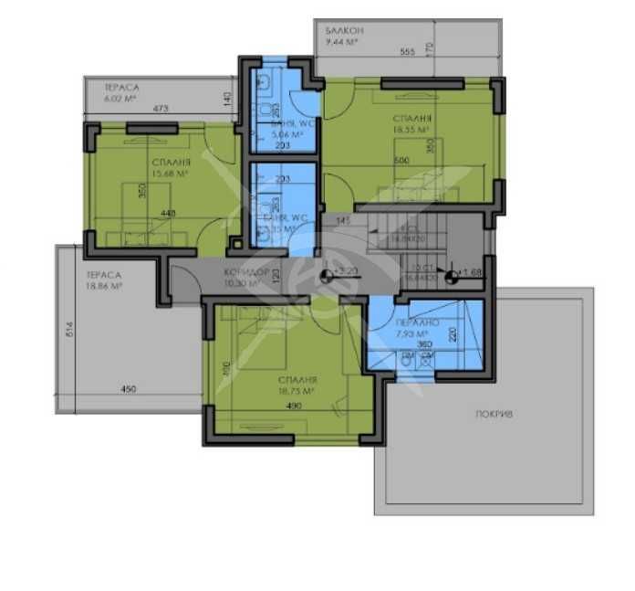 Продава се Къща в с. Първенец, Област Пловдив - 325 кв.м за 908 €/кв.м - Снимка #3