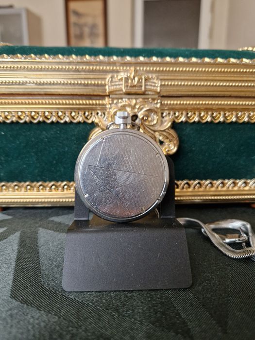 Прекрасен антикварен колекционерски френски джобен часовник Yema