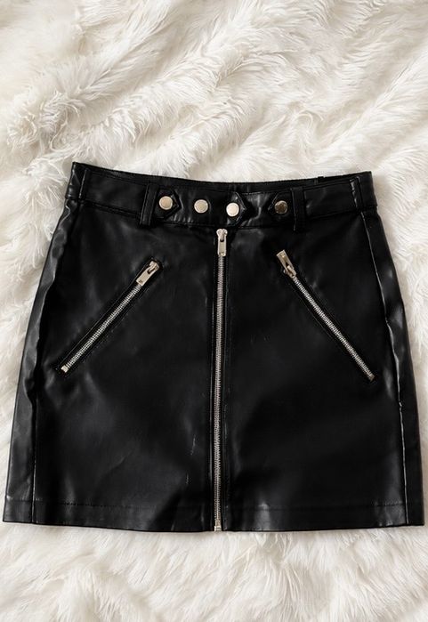 Fusta piele seven sisters xs