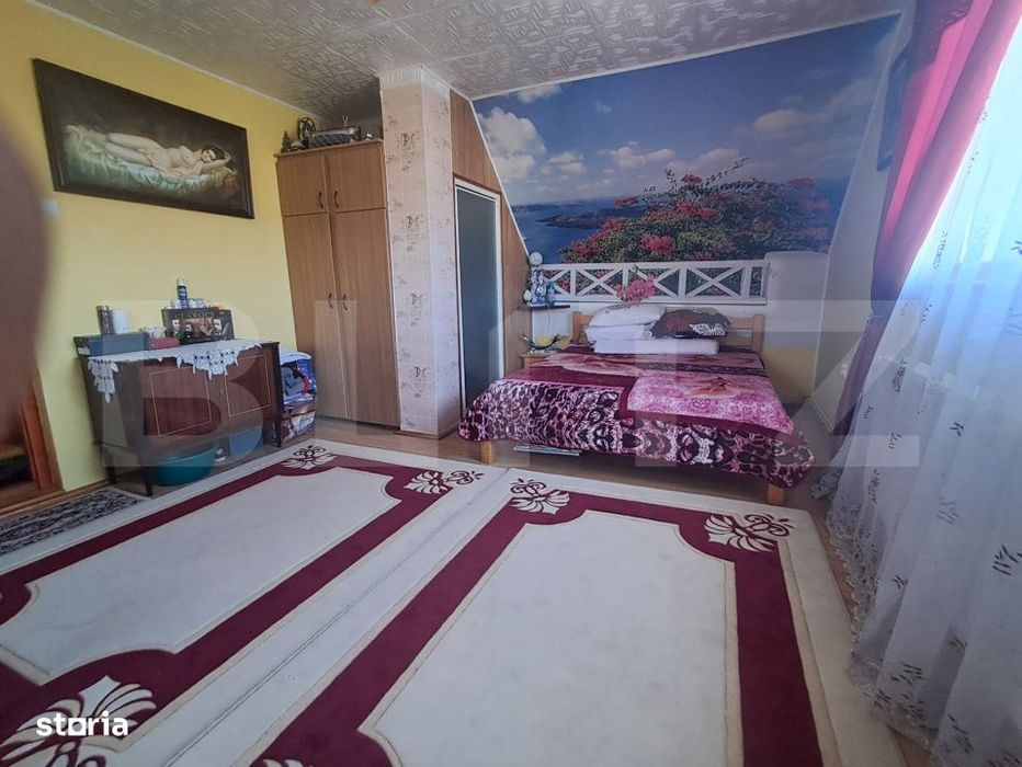 Casa individuala P+1, 180 mp, teren 1.050 mp si livada, zona Dumbravio