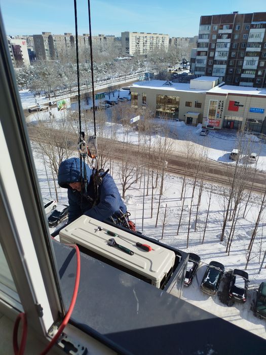 Установка кондиционера