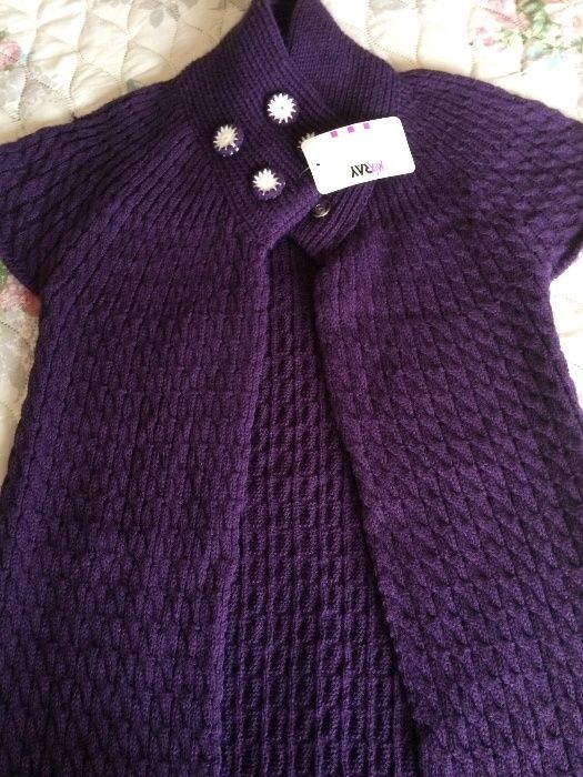 Дълго болеро или жилетка, размер размер S/М