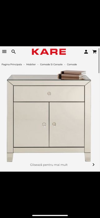 Comoda oglinda Kare design