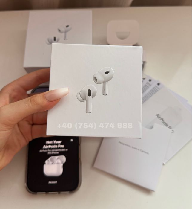 AirPods Pro 2 Sigilate (Premium) - Livrare 24h