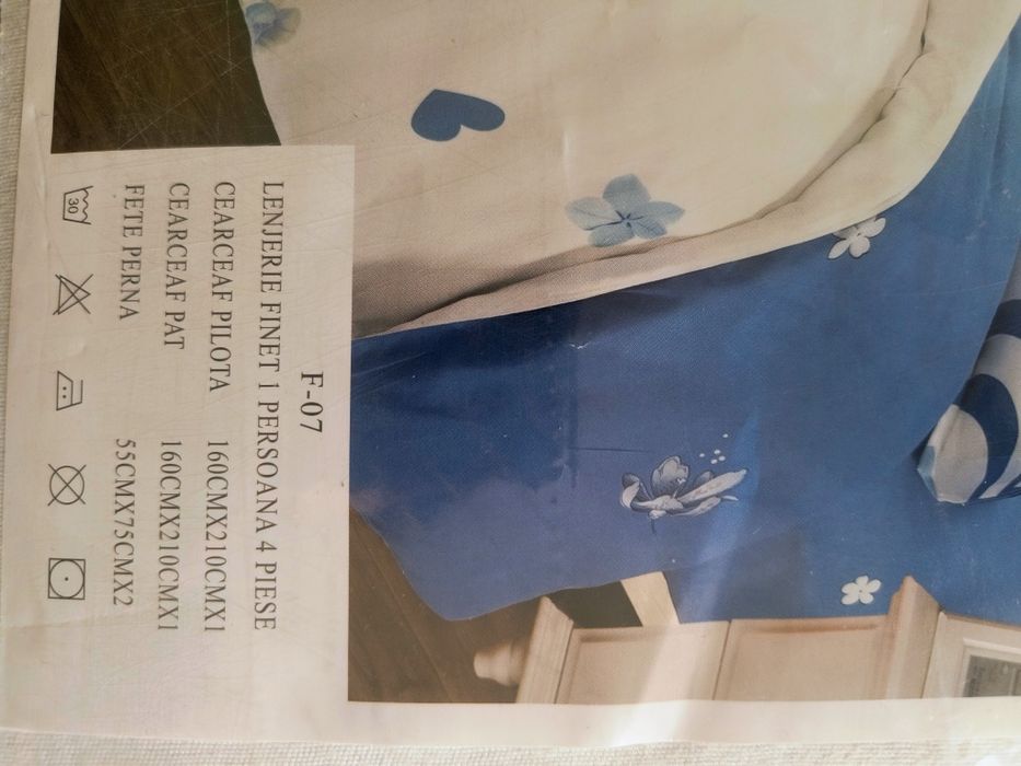 Lenjerie pat nouă