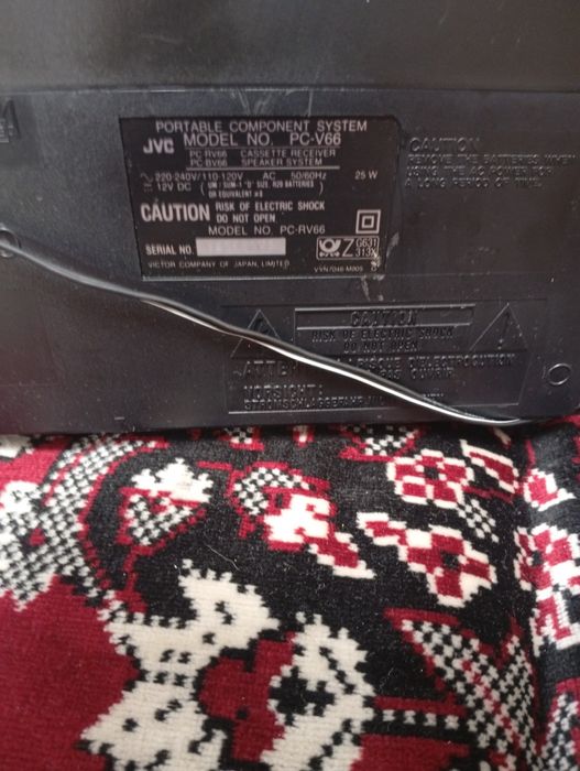 Radio caset autorers JVC PC V-66