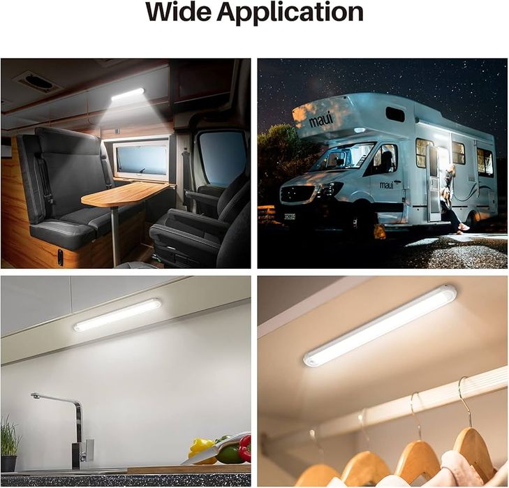 Plafonieră Auto LED Universală 25cm –15W,1380lm, 12V-24V, Lumină Puternică Alb-Rece - Copie