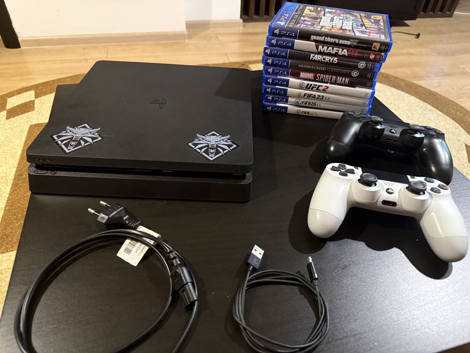 PS 4 Slim 1Tb + jocuri