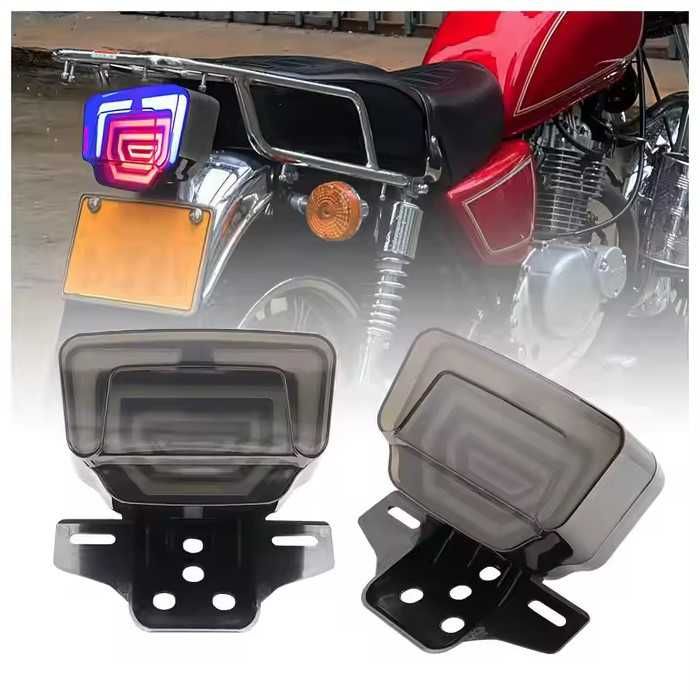 Стоп с вградени мигачи за мотоциклети Automat, 12V, 2500Lm, IP67