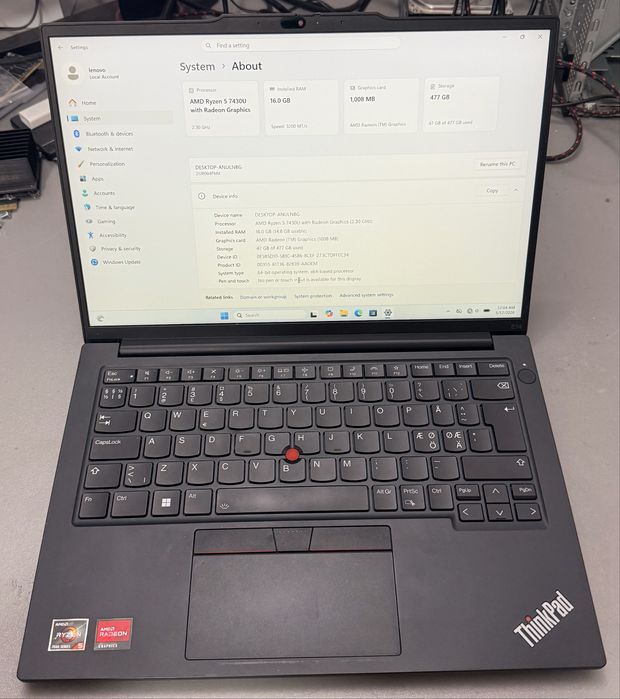 lenovo thinkpad e14 gen 5
