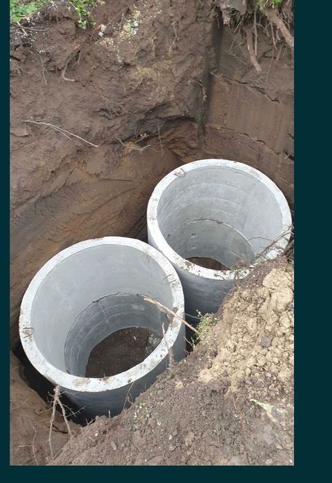 Изграждане на септични ями услуги с багер