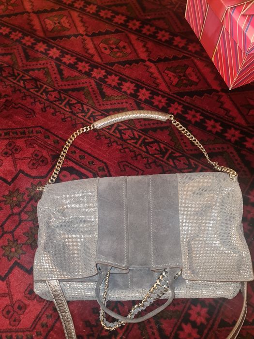 Poșetă piele naturala Ramy Brook New york