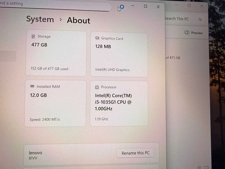 Laptop Lenovo i5 gen 10 laptop 14" inch Laptop office lenovo