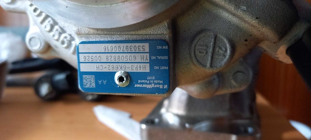 турбо  ягуар ленд ровър H4P36K682CH Jaguar Land Rover Range Rover 2.0L