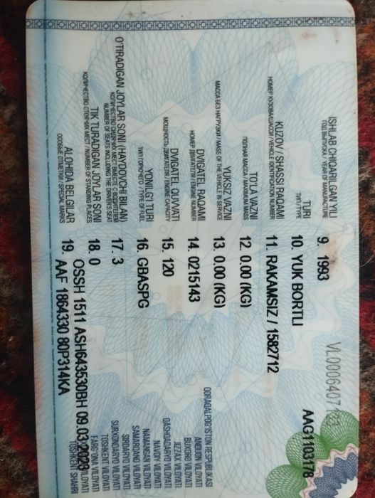 Gaz 53 bortli texnika