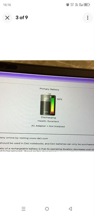 Dell kompyuter ekran sensor core I7 10-avlod faceid bor atpechatka bor