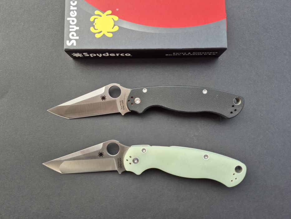 Сгъваем нож Spyderco Paramilitary 2 Exclusive Tanto,С81ЕХ,два цвята
