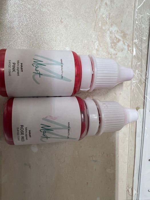 Accesorii consumabile pigmenti Mast Micropigmentare