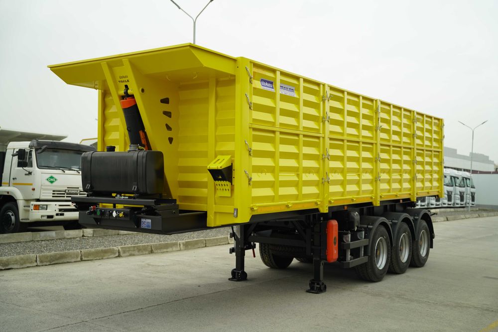 Полуприцеп самосвальный зерновоз UzAutoTrailer - 35 куб.м