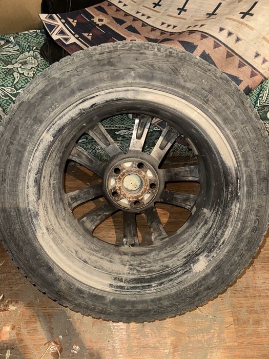 титанка с зимней покрышккой