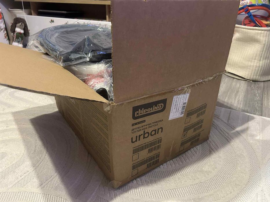 Детска триколка urban 1,5 години до 5 години.