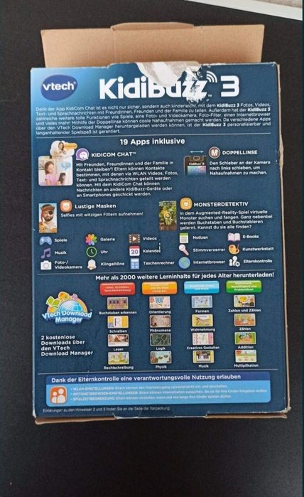 jucarie copii 4+ germana kidibuzz telefon tableta wifi android parinti