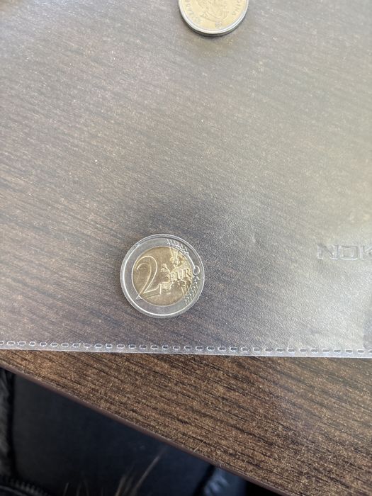 moneda 2 euro 2018 curata