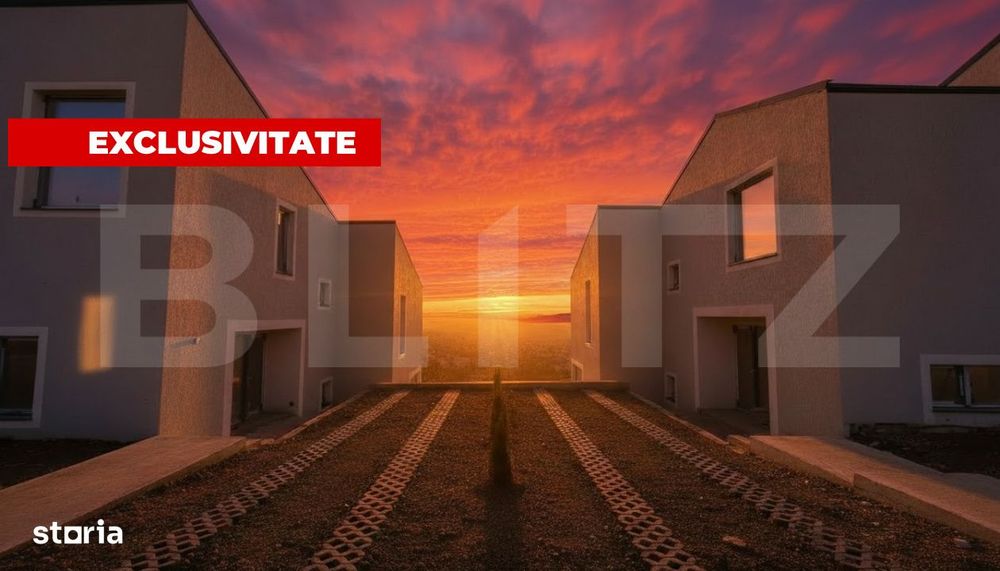 Casa pe calcan cu priveliste superba si compartimentare deosebita.