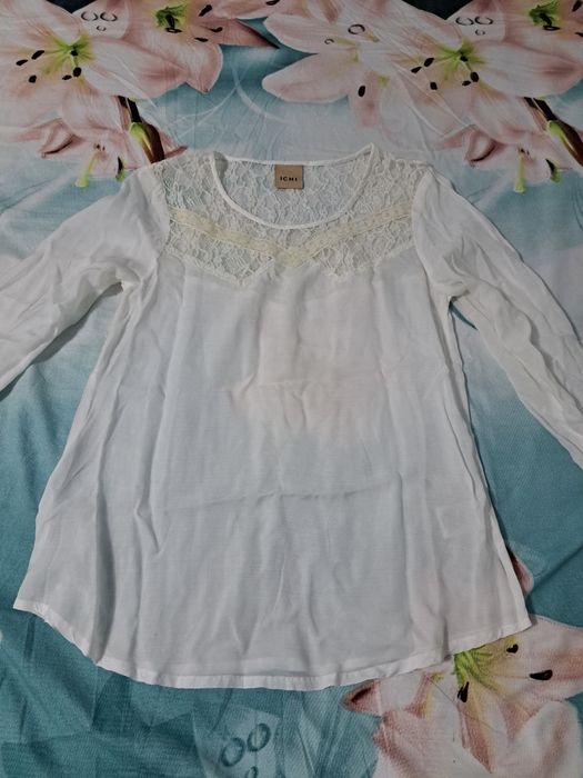 Bluza alba vascoza