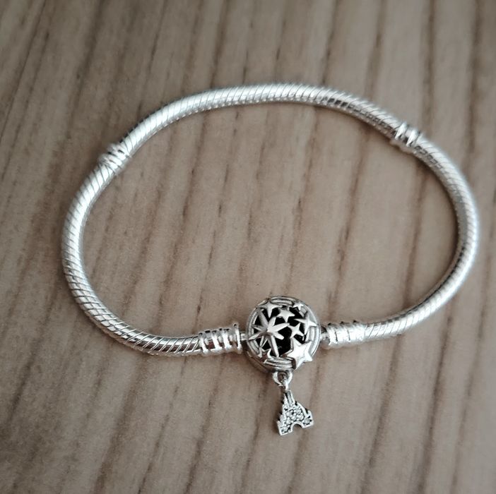 Brățară Pandora Disney Castle Park Princess măsură 16cm și 17cm