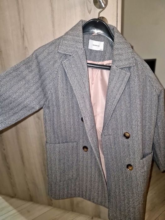 Детско сиво палто