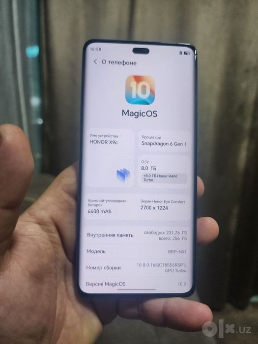 Honor x9c  256gb