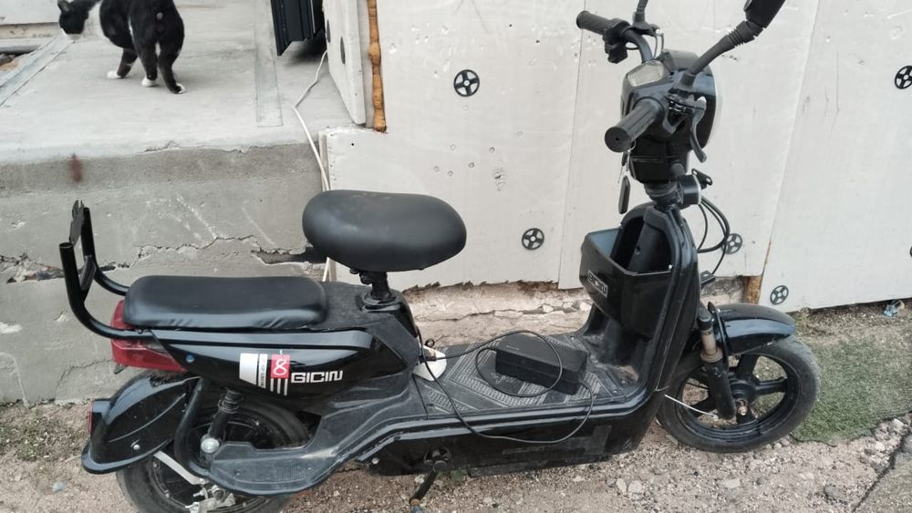 Электро мопед, в рабочем состоянии