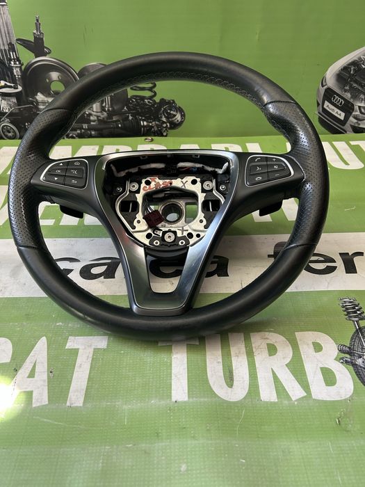 Volan din piele cu padele  Mercedes X Class 2019