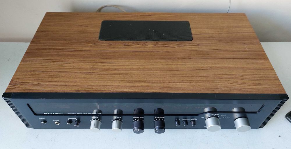 Rotel RX 202 MK 2 amplificator vintage 1976 statie muzica amplituner