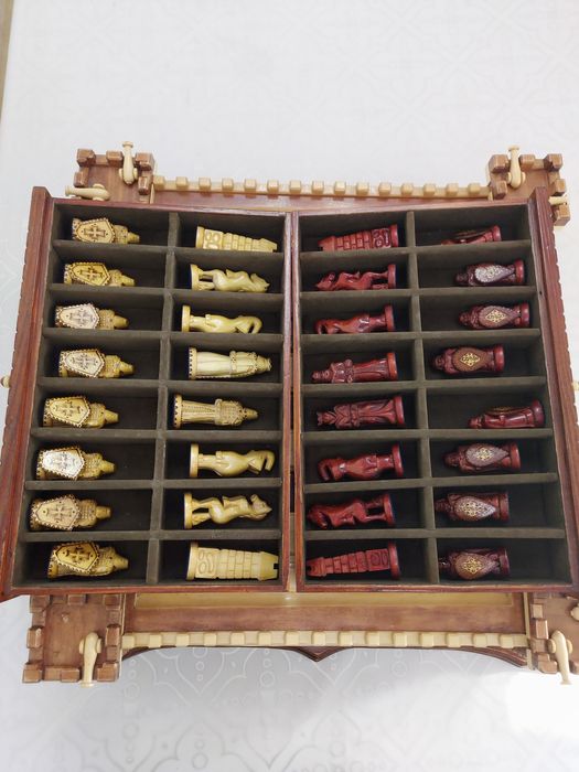 Шахматы дерево ручная работа