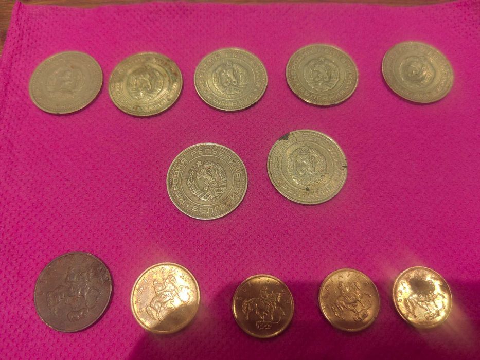 Монети 1, 2, 10, 20, 50 ст.