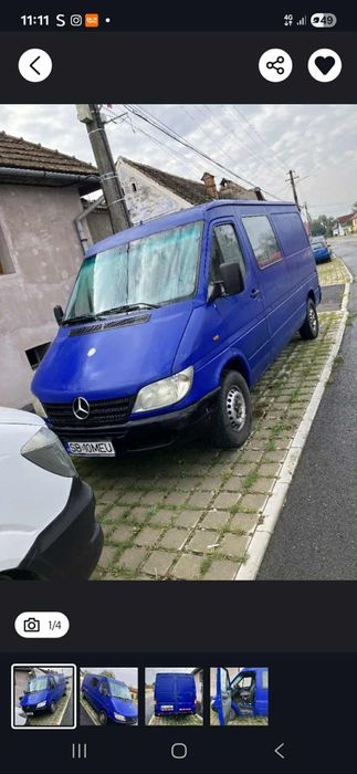 Vând Mercedes Benz sprinter 313