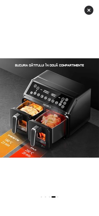 Airfryer 2 compartimente