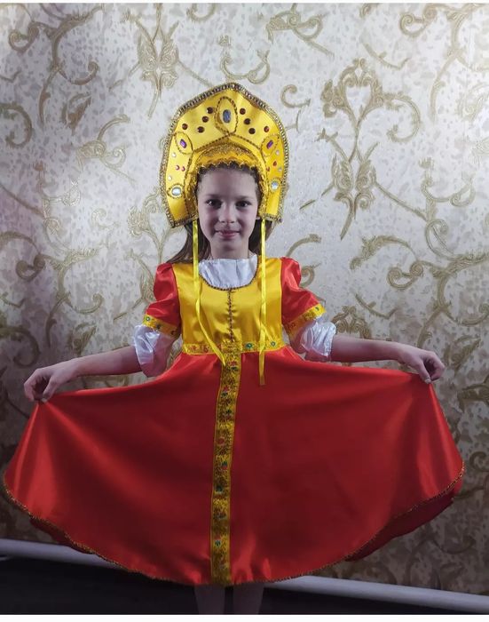 Распродажа костюмов разных стран мира. Русский народный для девочки