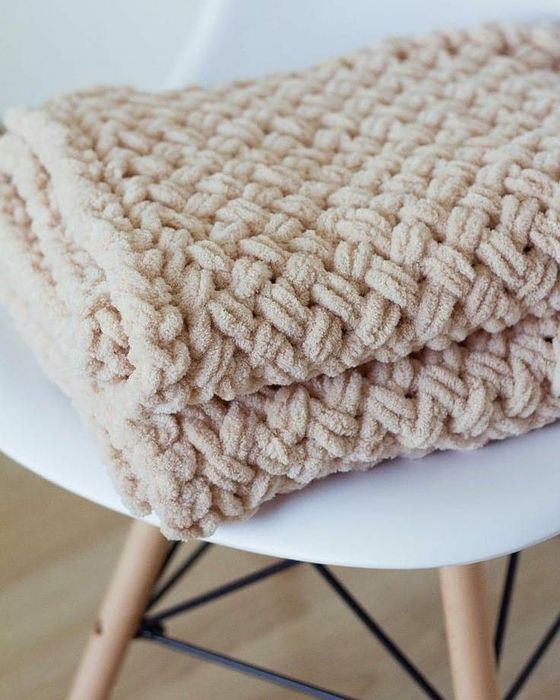 Плюшевый плед для новорожденных