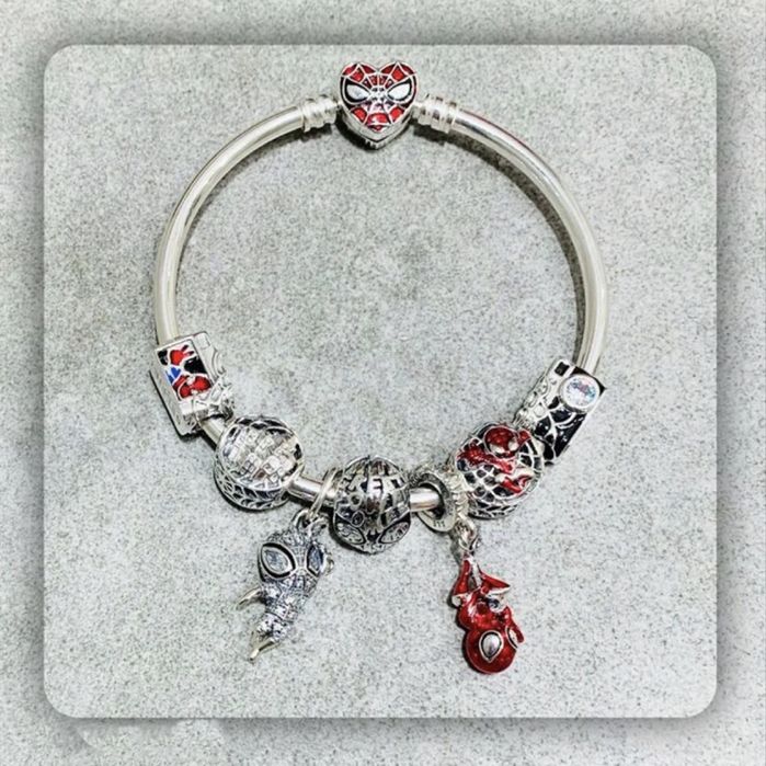 В Скидка! Pandora x Marvel браслеты из серебра 925 пробы