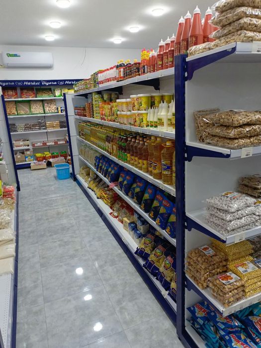 Металлические стеллажи для супермаркетов