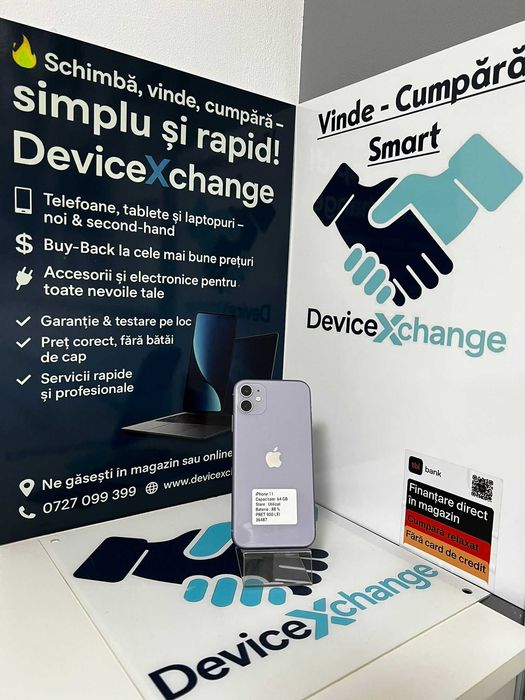 iPhone 11 Mov 64 GB 88% * Garantie *Buy Back * deviceXchange